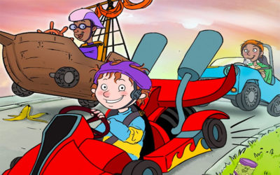 Novel Entertainment Speeds Into Partnership with P2 Games for Horrid Henry’s Krazy Karts